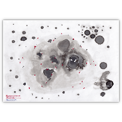 o. T. &ndash; Aquarell auf Papier (zerstört), 29&nbsp;cm&nbsp;x&nbsp;21&nbsp;cm, 2097. Kat.&nbsp;Nr.&nbsp;0239