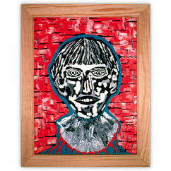 o.T. &ndash; Acryl auf Leinwand auf Karton, 30&nbsp;cm&nbsp;x&nbsp;40&nbsp;cm, 1997. Kat.&nbsp;Nr.&nbsp;0074