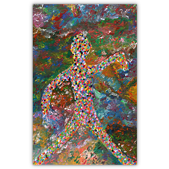 o. T. &ndash; Acryl auf Pappkarton, 50&nbsp;cm&nbsp;x&nbsp;70&nbsp;cm, 2000. Kat.&nbsp;Nr.&nbsp;0056