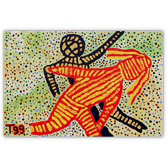 o. T. &ndash; Acryl auf Karton, 20&nbsp;cm&nbsp;x&nbsp;30&nbsp;cm, 1999. Kat.&nbsp;Nr.&nbsp;0133