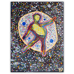 o. T. &ndash; Acryl auf Karton, 30&nbsp;cm&nbsp;x&nbsp;40&nbsp;cm, 1999. Kat.&nbsp;Nr.&nbsp;0112