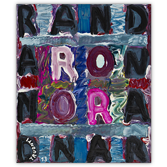 RAND – Acryl auf Sperrholz, 30 cm x 40 cm, 2013. Kat. Nr. 0214