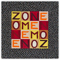 ZONE – Acryl auf Leinwand, 50 cm x 50 cm, 2013. Kat. Nr. 0228