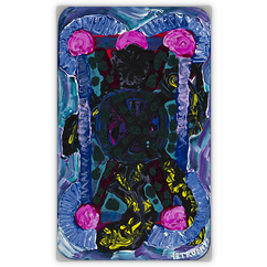 o. T. &ndash; Acryl auf MDF, 25&nbsp;cm&nbsp;x&nbsp;40&nbsp;cm, 2013. Kat.&nbsp;Nr.&nbsp;0215