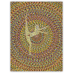 o. T. – Acryl auf Hartfaser, 50 cm x 70 cm, 2005. Kat. Nr. 0194
