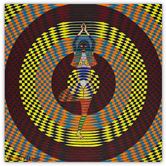 o. T. &ndash; Acryl auf Hartfaser, 60&nbsp;cm&nbsp;x&nbsp;60&nbsp;cm, 2005. Kat.&nbsp;Nr.&nbsp;0203